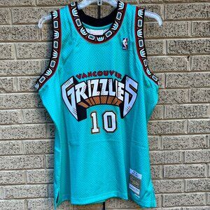 Mitchell & Ness Mike Bibby Vancouver Grizzlies 1998-99 Swingman Jersey NWT XL